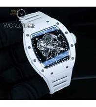 Herando Richard Mille NEW RM 055 Bubba Watson White Manual