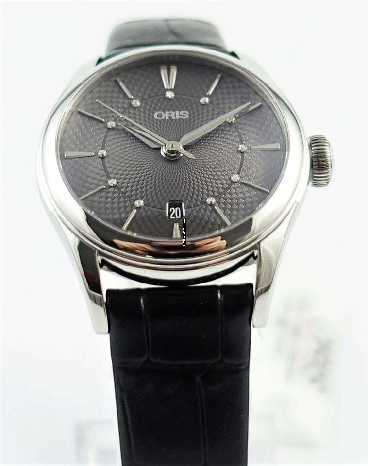 Herando Oris Artelier Date Automatik Diamonds 28mm