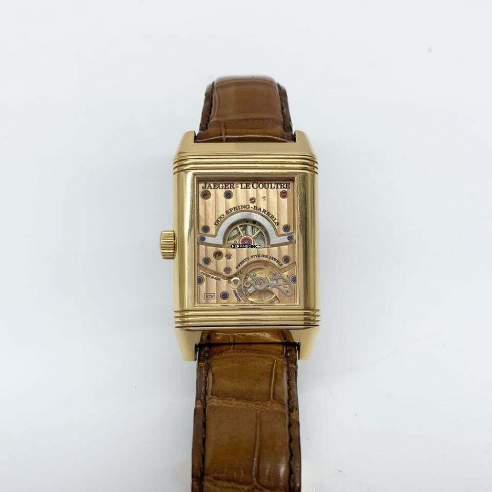 Herando Jaeger LeCoultre Reverso Septantieme Ouro Ros Edi o