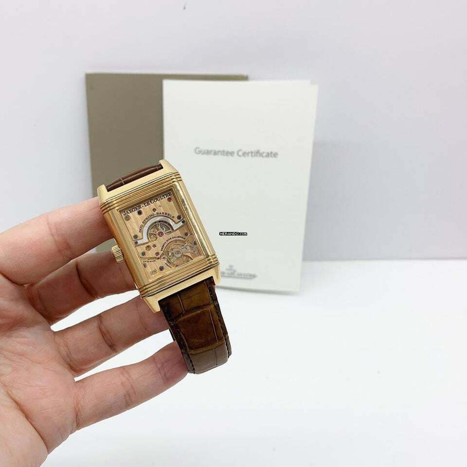 Herando Jaeger LeCoultre Reverso Septantieme Ouro Ros Edi o