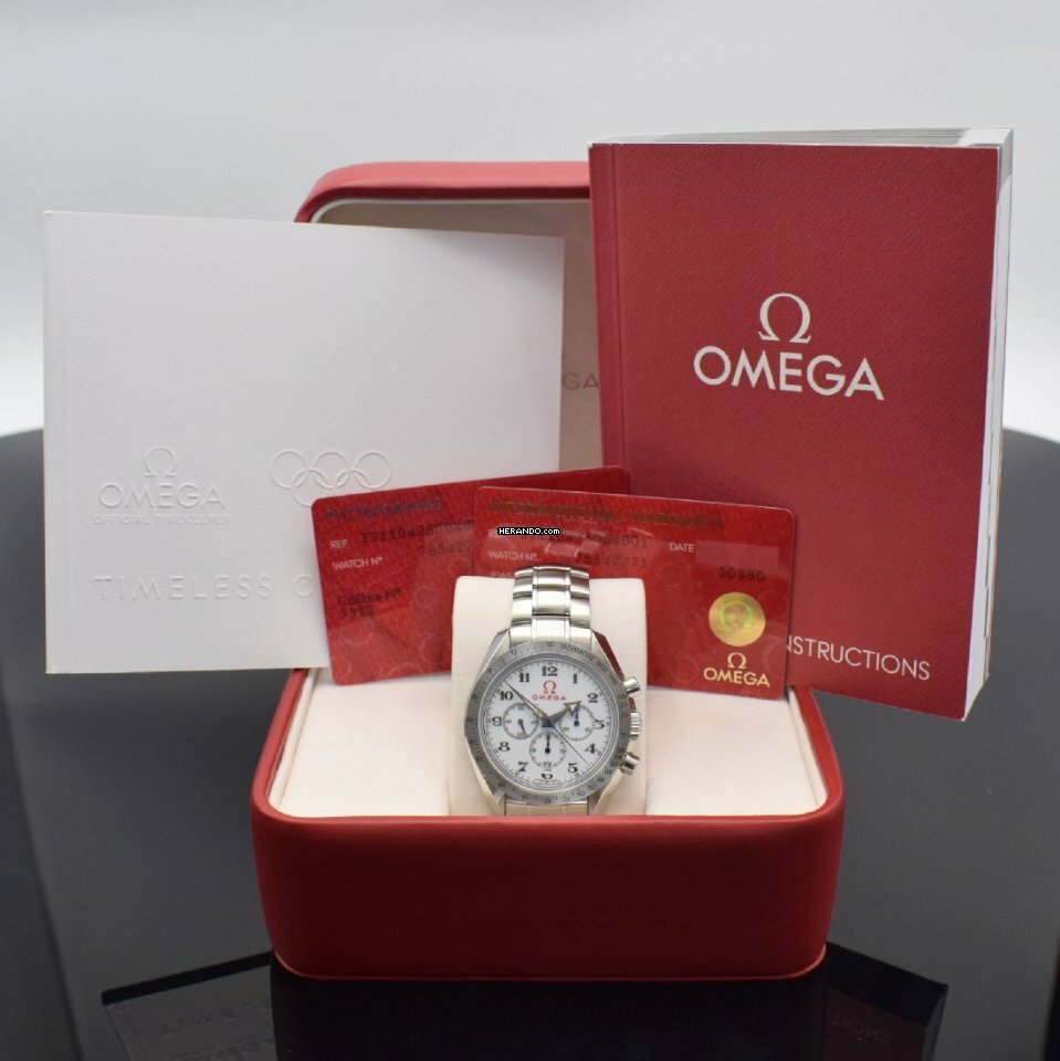 Omega speedmaster 2024 olympic broad arrow