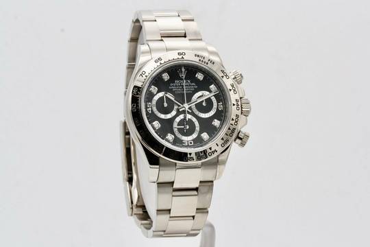  Rolex Cosmograph Daytona White Gold / Black Dial - Diamonds - With Box And Papers 116509 2020