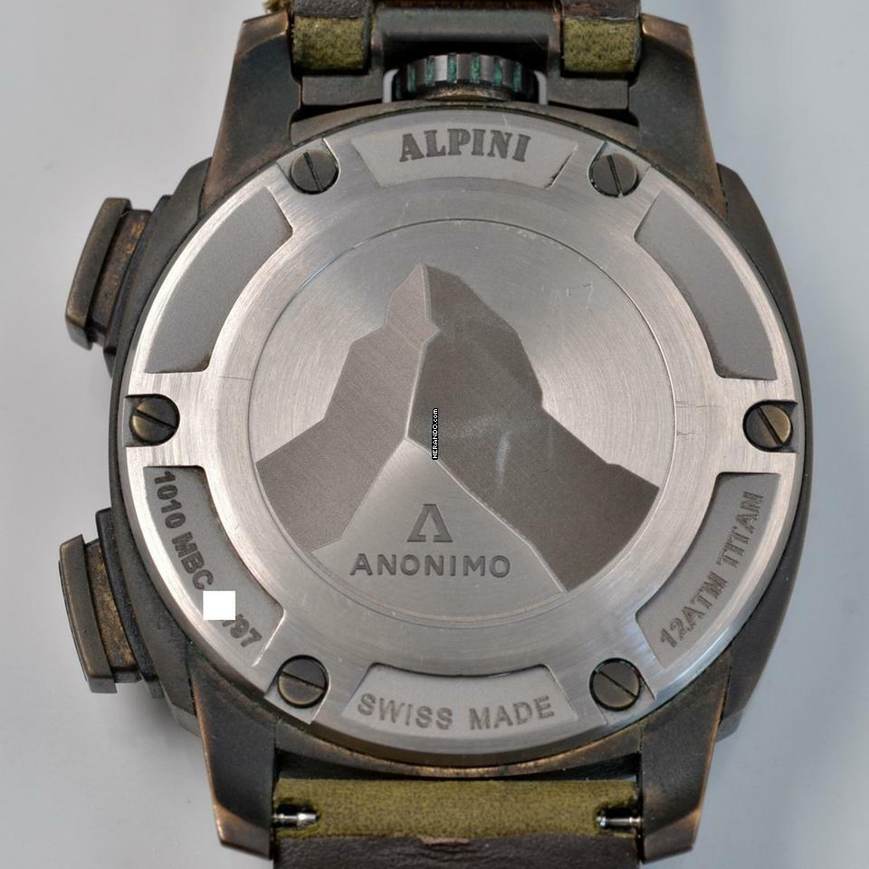 Herando Anonimo Militare Chronograph Military Italian Alpine