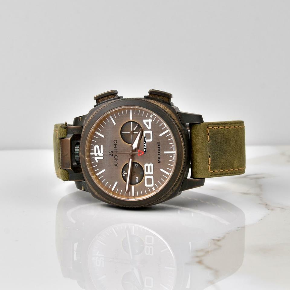 Herando Anonimo Militare Chronograph Military Italian Alpine