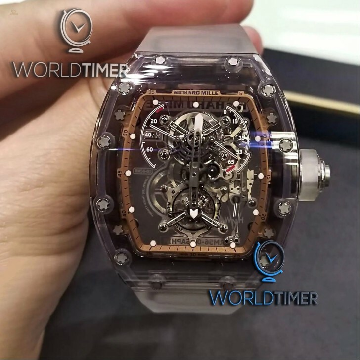 Herando Richard Mille RM 56 01 Brown Sapphire Tourbillon