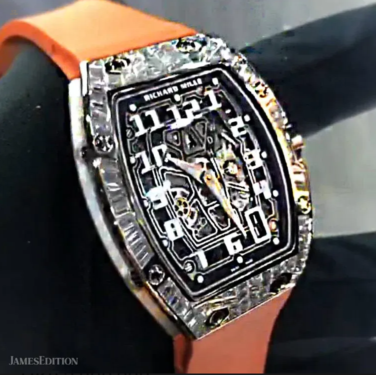 Herando Richard Mille NEW RM 67 01 White Gold Baguette Watch