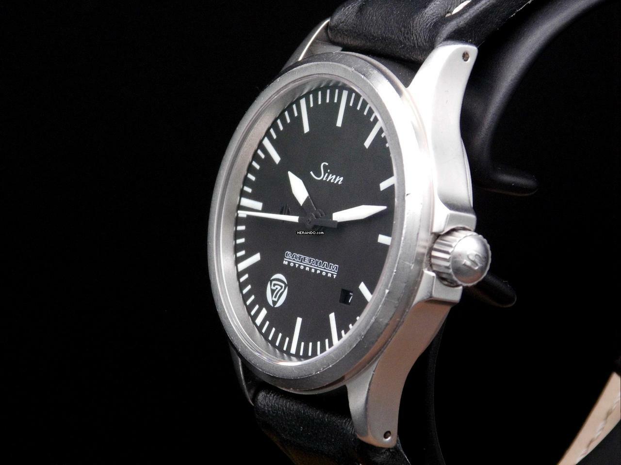 Herando - Sinn 656 / 657 Caterham Motorsport Prototyp 4 Edelstahl Datum  Automatik 10 bar </h1>