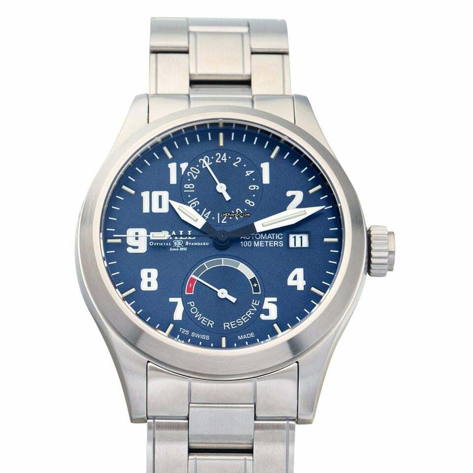 Herando Ball Engineer Master II GM2126C SJ BE Engineer Master II Voyager Automatic Blue Dial Stainless Steel Men s Watch h1