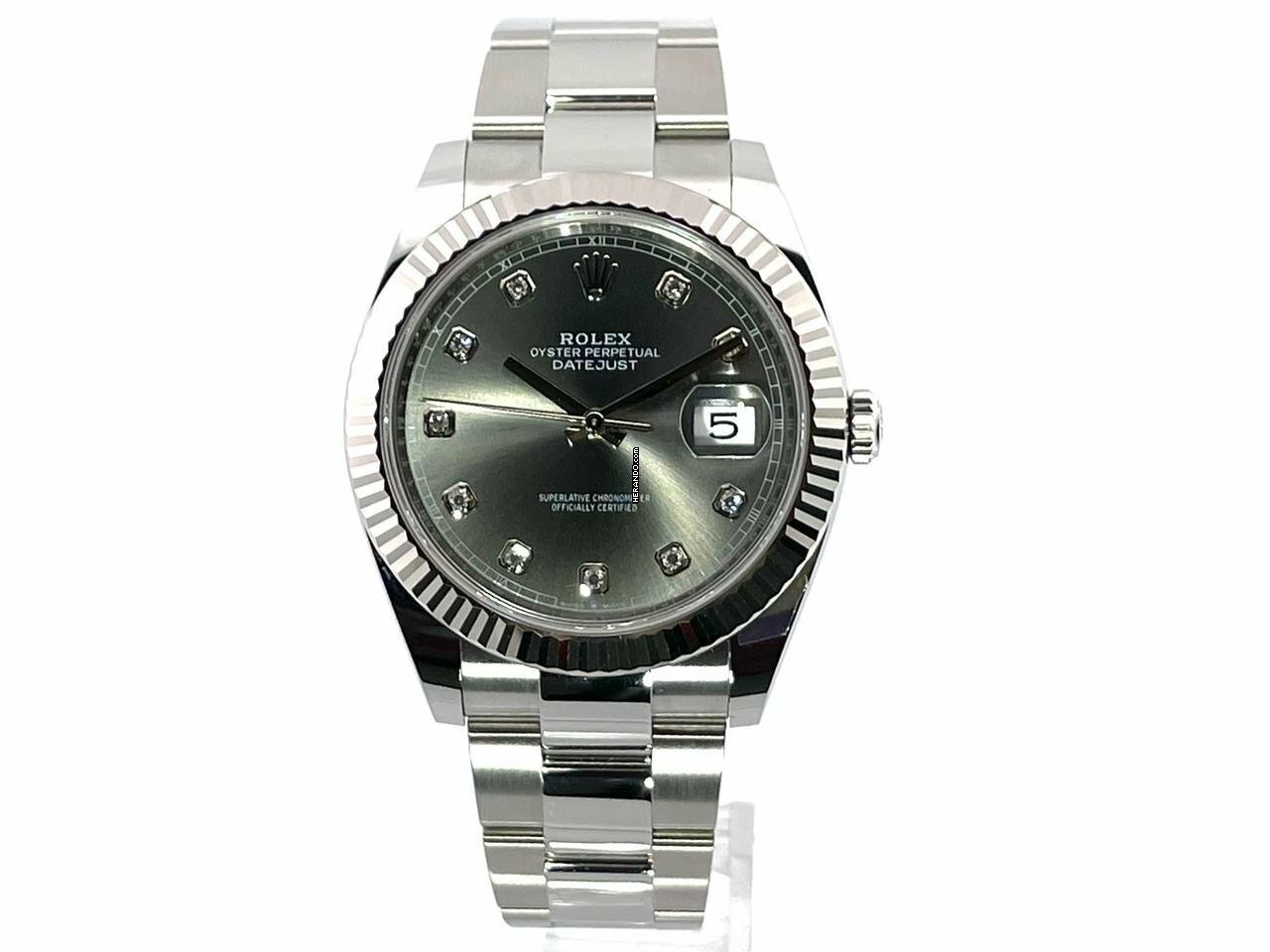 Datejust 41 clearance diamant