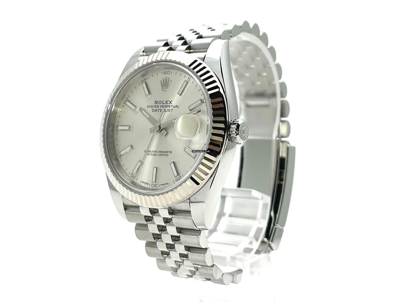 Datejust 41 shop weissgold jubilee