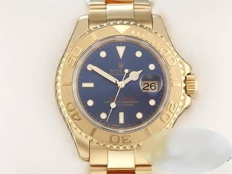  Rolex Yacht-Master 40 40mm Gelbgold 750 16628 1996 Automatik Rolex-service 2024 18kt Yellow Gold Oyster-band Chronometer Blue Dial </h1> 