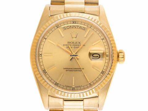  Rolex Day-Date 36 Ref.18038 1988 Box&Beschreibung wie Neu Vintage </h1> 