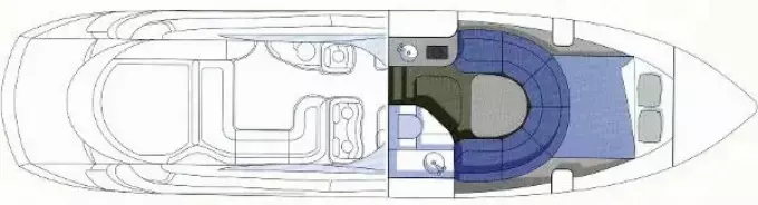 Sunseeker Superhawk 40 - Layout