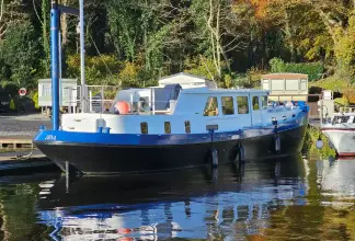 Wolstenholme cruising barge for sale with BJ Marine
