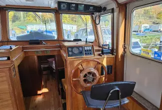 Wolstenholme cruising barge for sale with BJ Marine