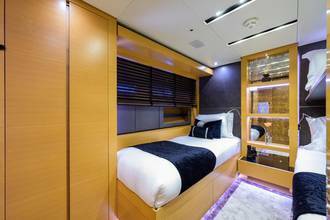 Forward Port Guest Stateroom with Pullman Berth
