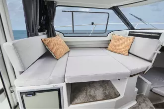 Jeanneau Merry Fisher 795 Series 2 - wheelhouse table converts to berth