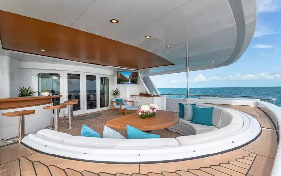 165' Feadship 2000 (REVERIE) Main Deck Aft