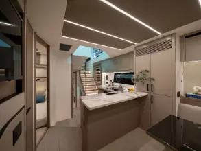 24 - Lower Deck and Galley