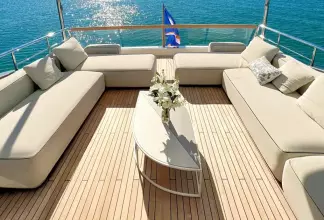 2020 SANLORENZO SL86 FLY AFT SEATING