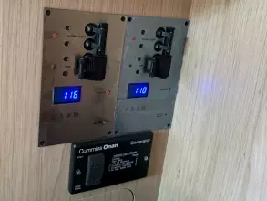 Onan Generator, Shore Power Control Panel