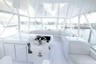 Flybridge Helm - Looking Fwd