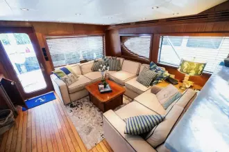 Salon - Port, Looking Aft
