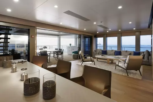 Upper Deck Interior Dining