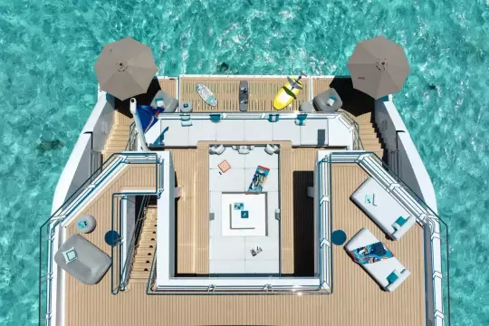 Aerial Pool View