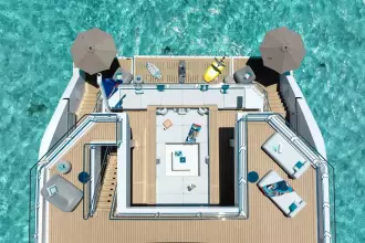 Aerial Pool View