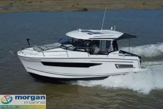 Jeanneau Merry Fisher 895 Offshore -speed on water