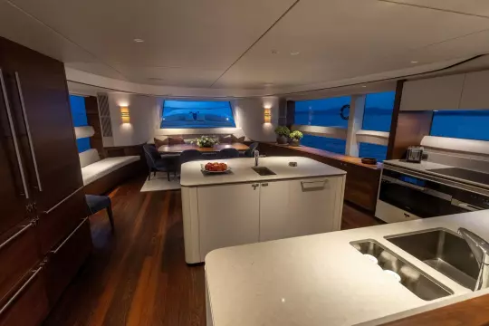 Princess X95 For Sale - Galley