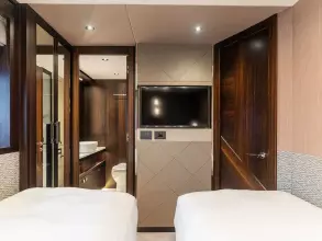 50 - Starboard Side Twin Guest Cabin