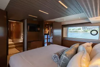 Master Stateroom Port Looking Aft