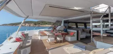 Alegria 67 cockpit