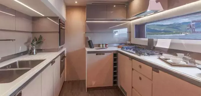 Alegria 67 galley