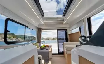 Saloon looking aft