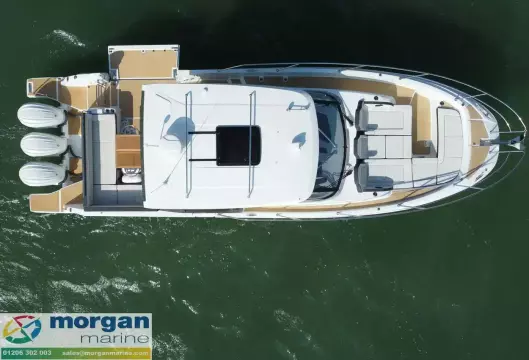 Jeanneau Cap Camarat 12.5 WA - overhead view of roof from port side