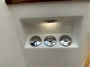 Fuel, water and waste tank