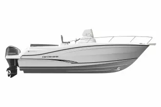 Jeanneau Cap Camarat 9.0 CC - diagram of side view