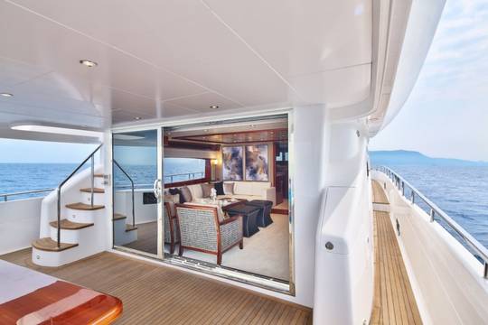 Aft deck