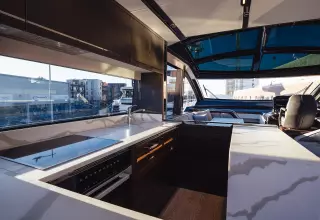 Sunseeker Predator 65 - Galley