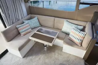 Saloon table and seating