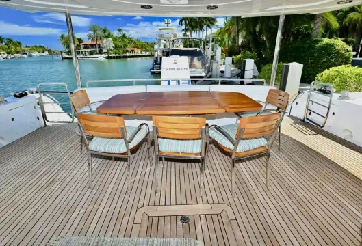 Aft Deck -82ft Sunseeker 2005
